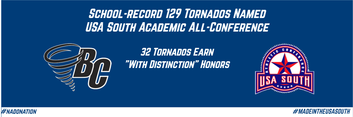 School-Record 129 Tornados Named Academic All-Conference
