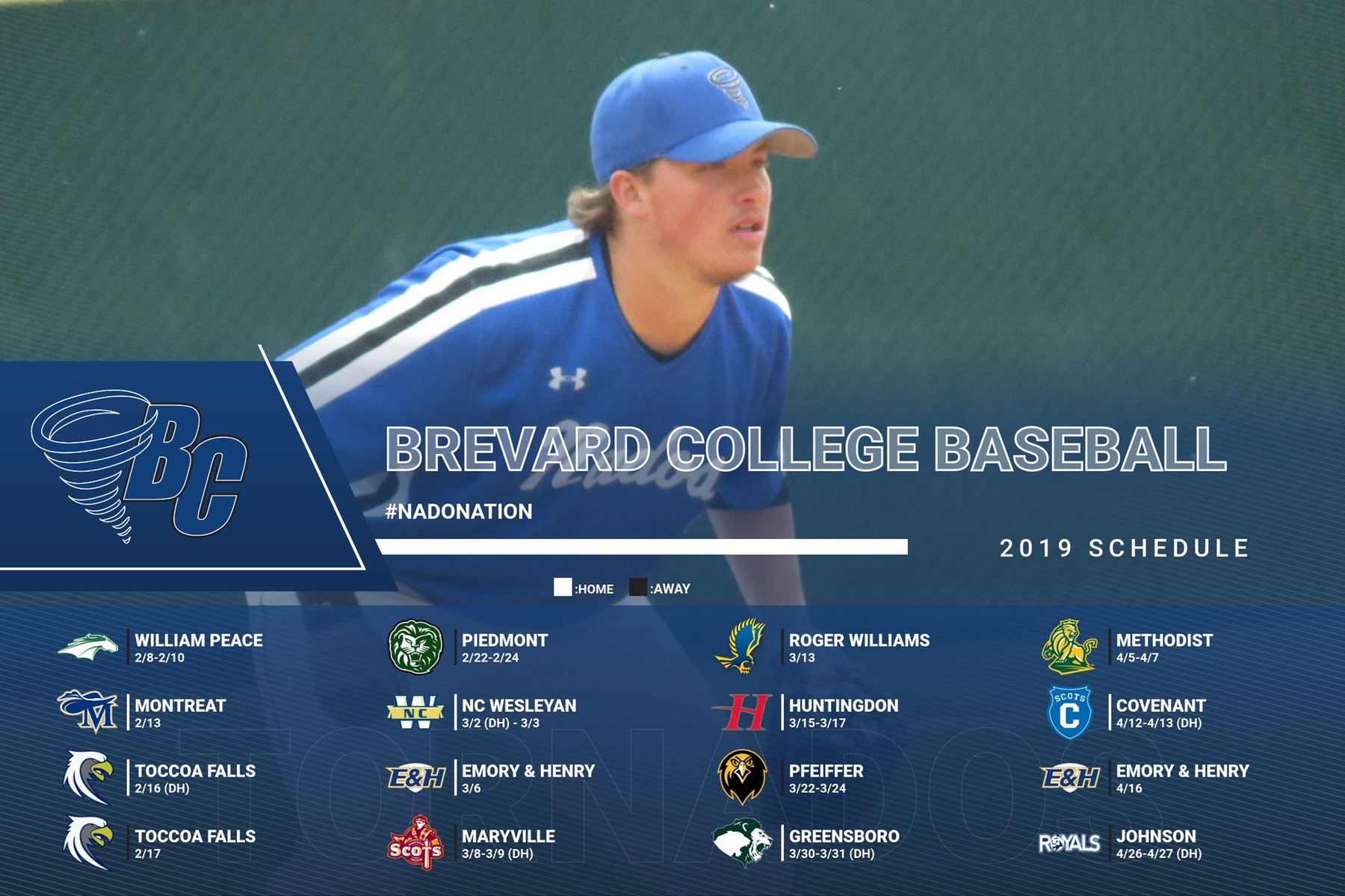 Brevard College Baseball Releases 2019 Schedule
