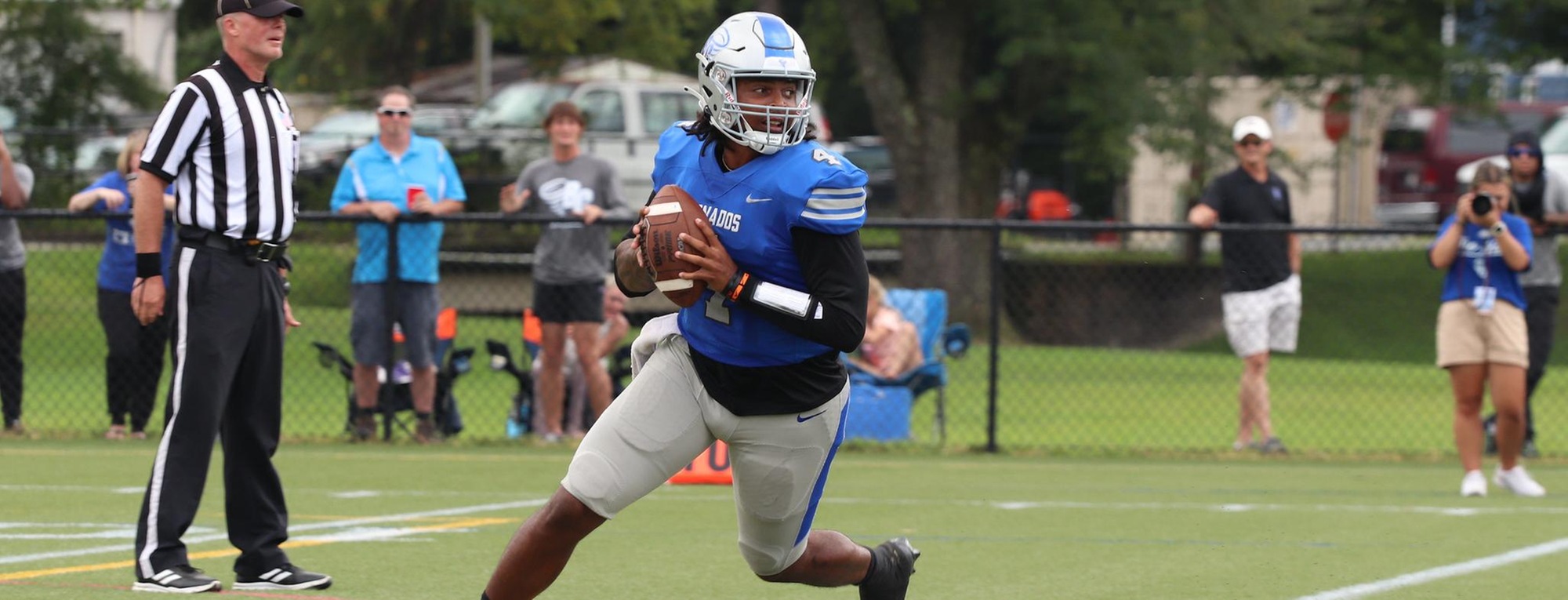 Hayes, O’Leary Spark Big First Half to Push Brevard to First Win of 2022, 31-13