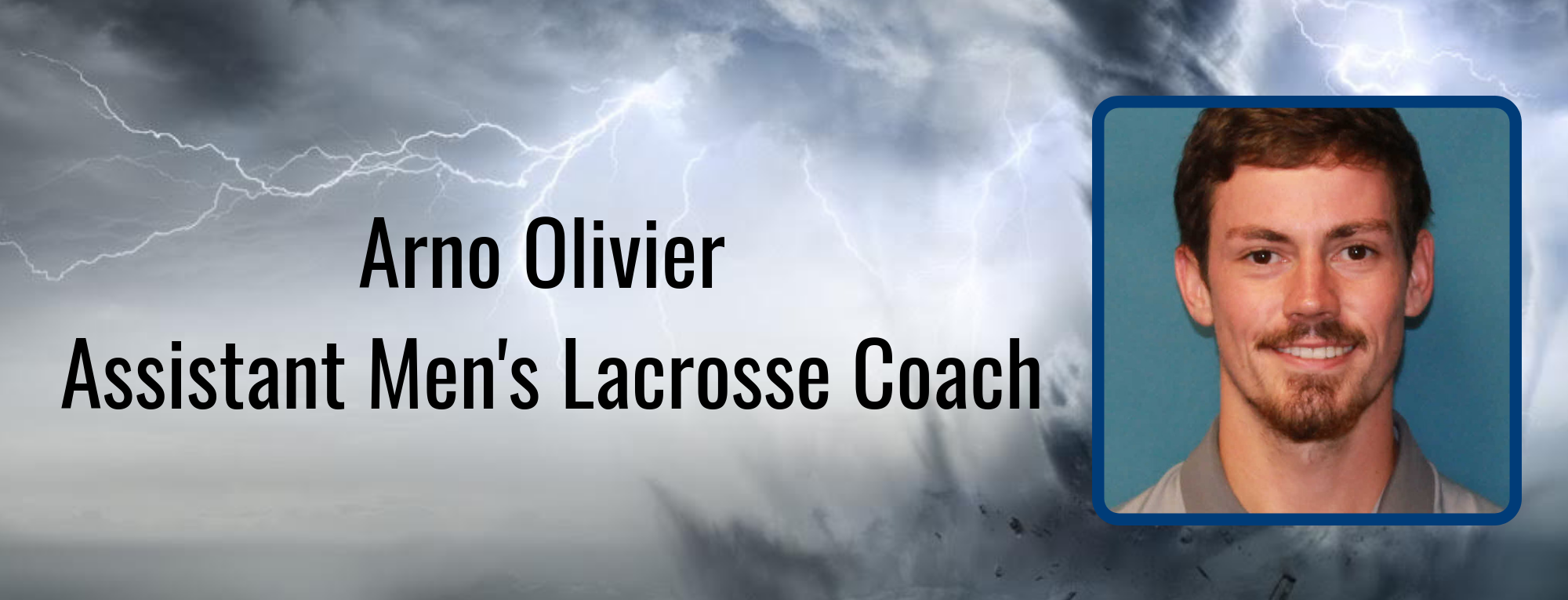 Arno Olivier Tabbed as Brevard College Men’s Lacrosse Assistant Coach