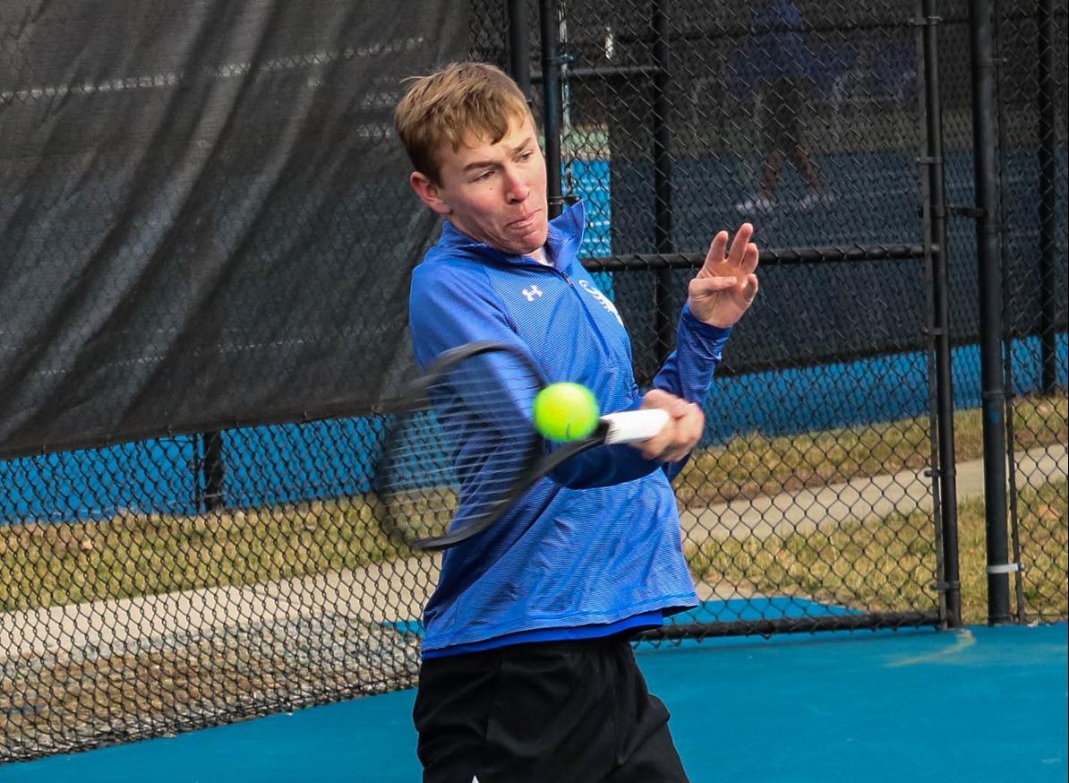 Tennis Squads Set for Two Matches this Weekend