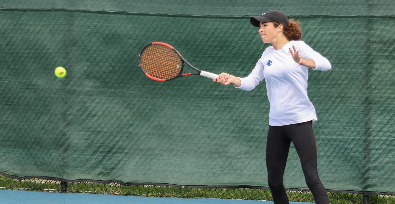 Hot Start Helps BC Women’s Tennis Earn Eighth-Straight Victory