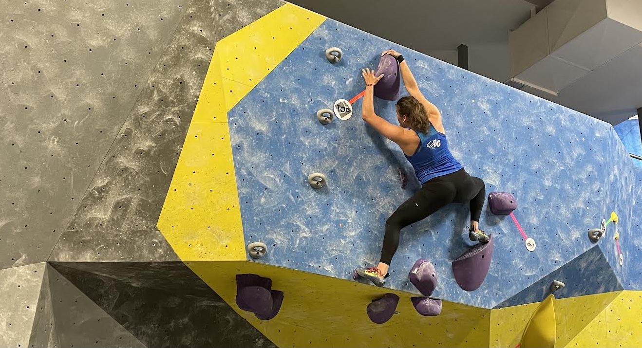 Brevard College senior Madison Altman placed seventh in the USA Climbing Southeast Divisionals to qualify for the national championships.