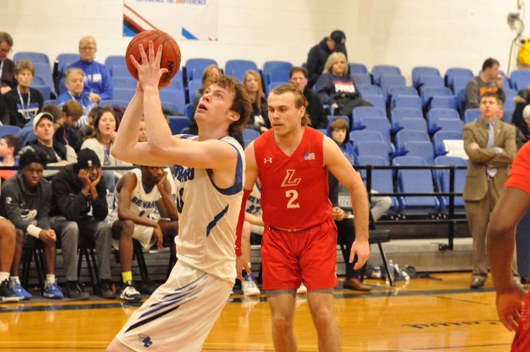 Cannon Lamb dropped 26 points in BC's home setback to LaGrange (Photo courtesy of Tommy Moss).