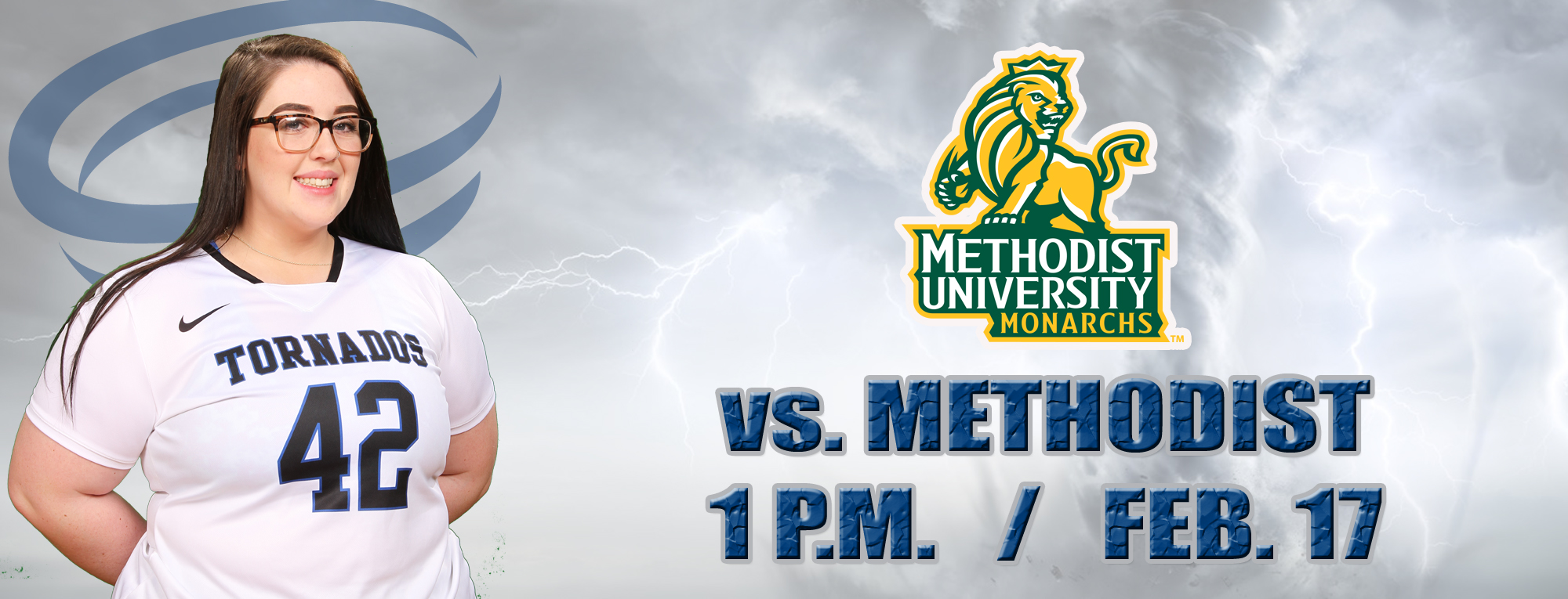 Tornados Head to Fayetteville for Clash with Methodist