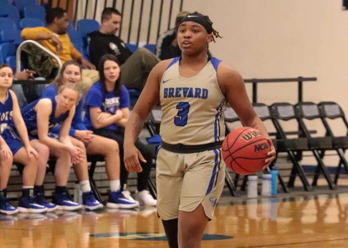Ty'She Washington led the Tornados with 13 points as Brevard won its third-straight contest, 51-41 over Agnes Scott (Photo courtesy of Victoria Brayman '22).