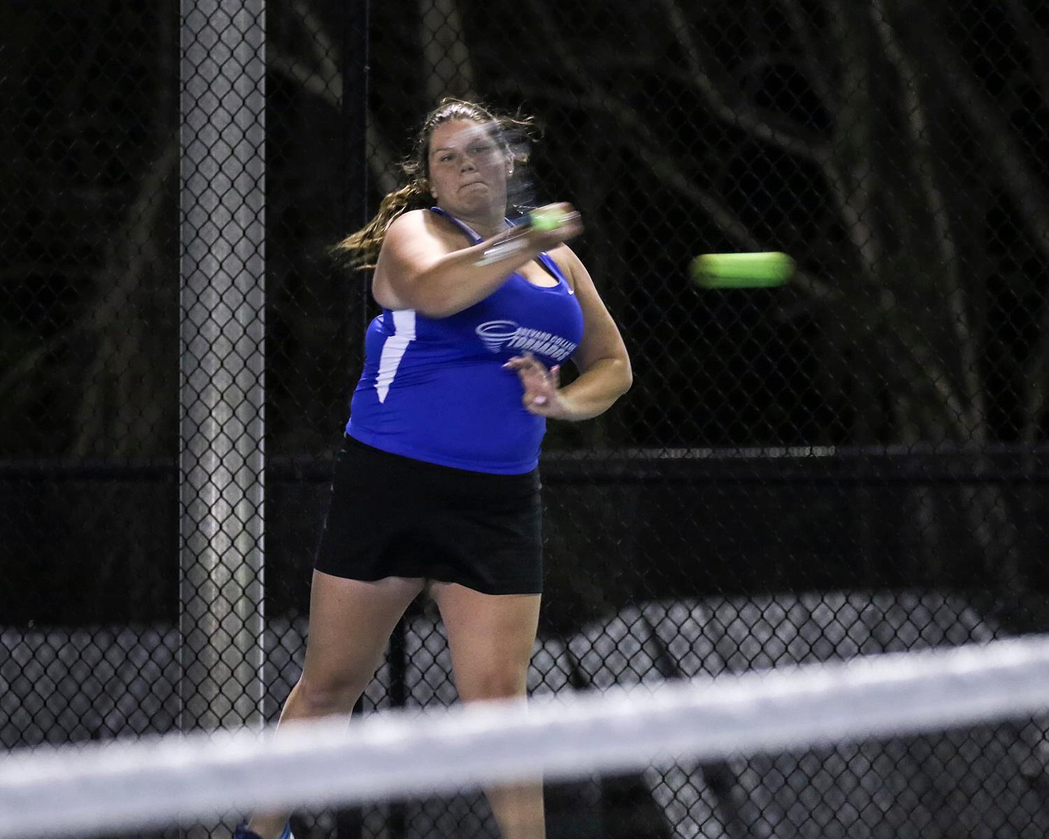 Tennis Squads Set for Two Matches this Weekend