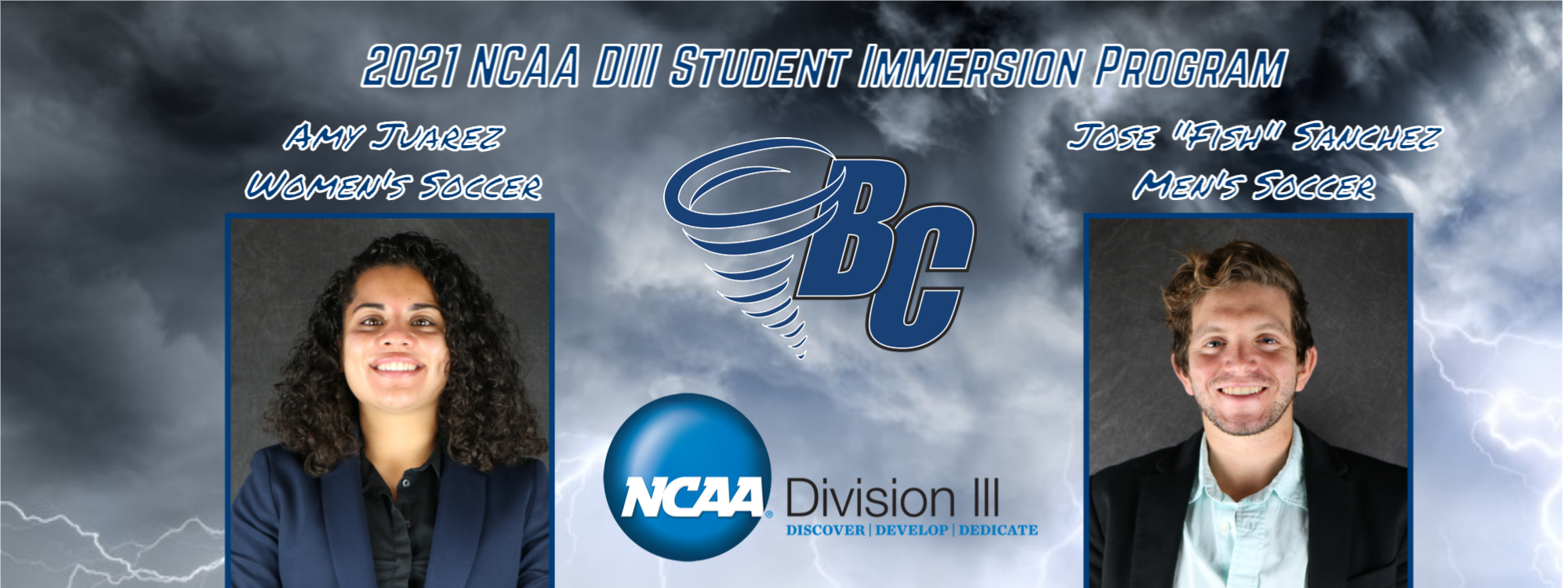 Juarez and Sanchez of Brevard College Participating in NCAA  Student Immersion Program