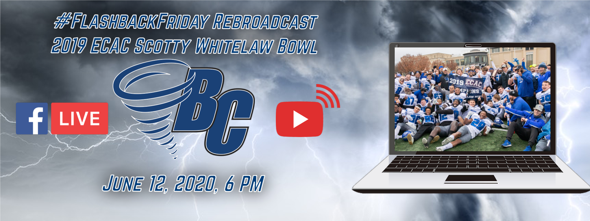 #FlashbackFriday Rebroadcast: 2019 ECAC Scotty Whitelaw Bowl