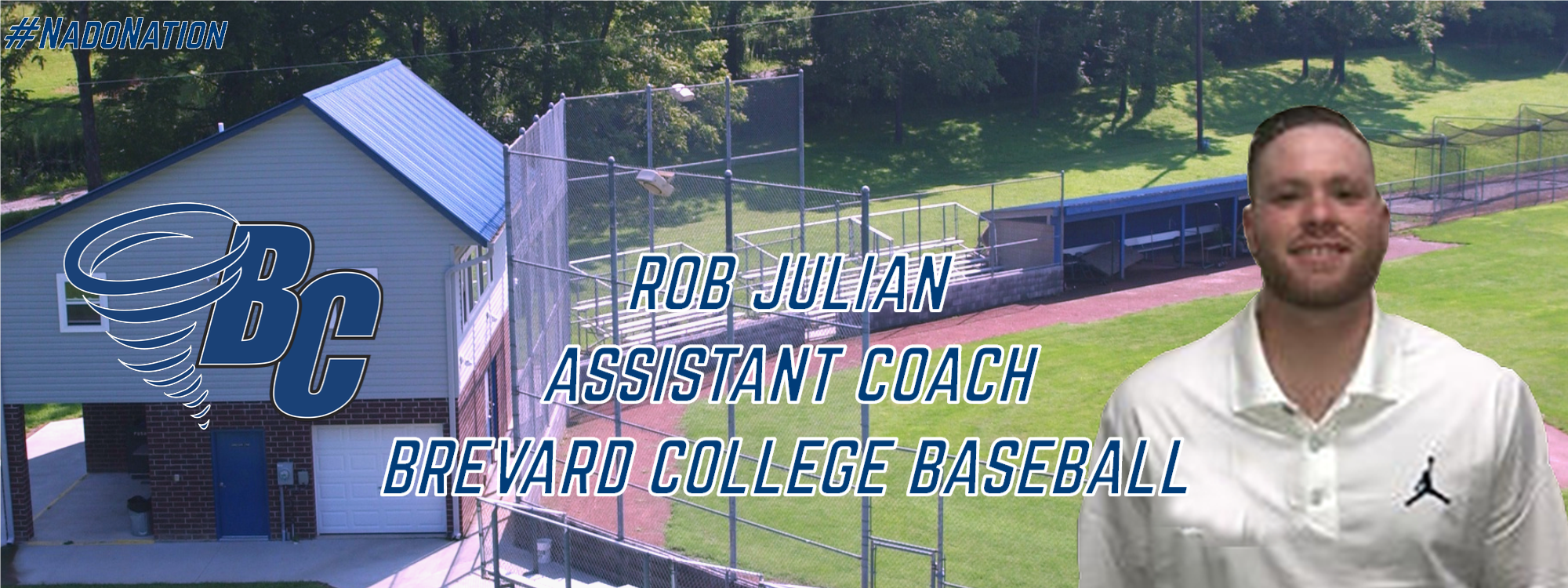 Rob Julian Named Assistant Baseball Coach at Brevard College
