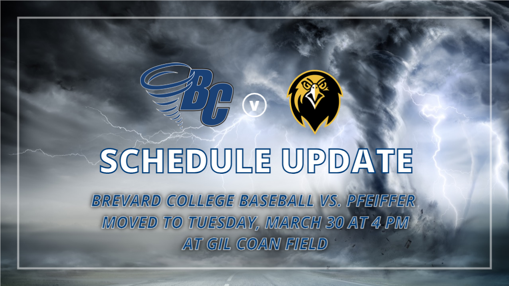 Baseball Home Matchup vs. Pfeiffer Moved to Tuesday at 4 p.m.
