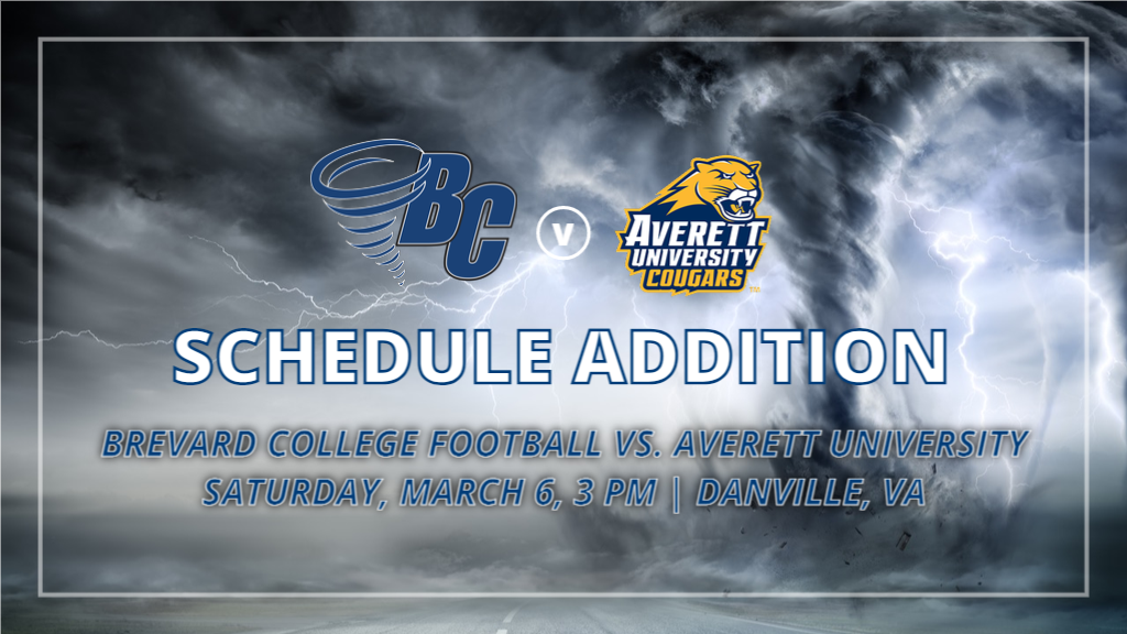 Football Adds Game at Averett this Saturday, March 6; Kickoff Set for 3 p.m.