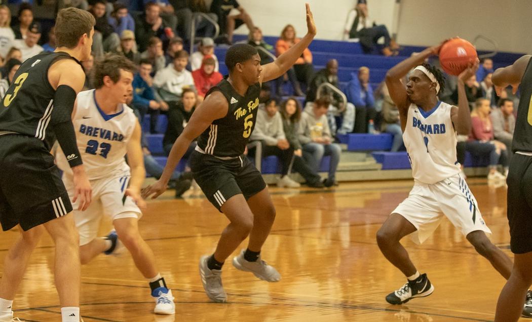 Senior forward Levi Lamb dropped a career-high 30 points as the Tornados fell in overtime, 94-87, to the Pfeiffer Falcons (Photo courtesy of Thom Kennedy '21).