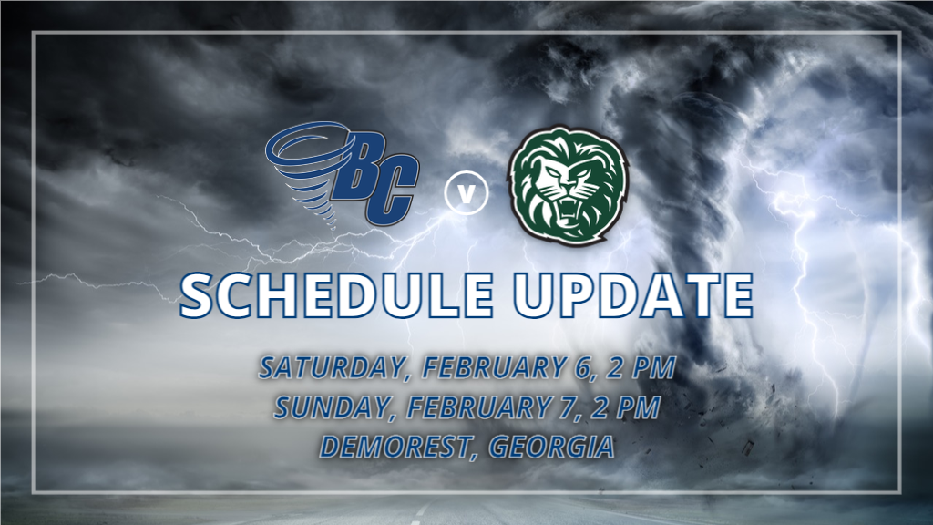 Men’s Basketball Series at Piedmont Pushed to Saturday and Sunday, February 6-7