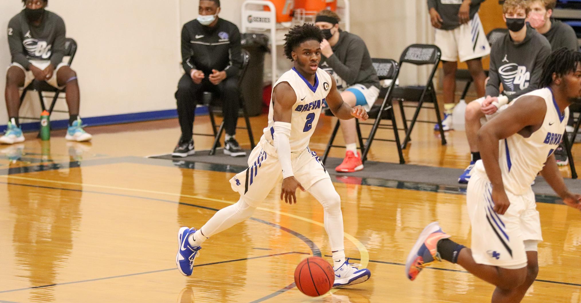 David Sealy recorded his first career double-double in Brevard's 79-66 victory over Berea (Photo courtesy of Victoria Brayman '22).