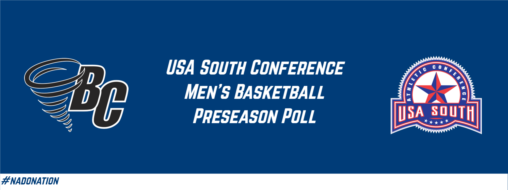 USA South Releases Men’s Basketball Preseason Poll