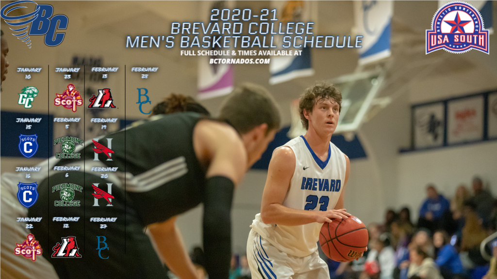 Brevard College Men’s Basketball Sets Schedule for 2020-21 Season
