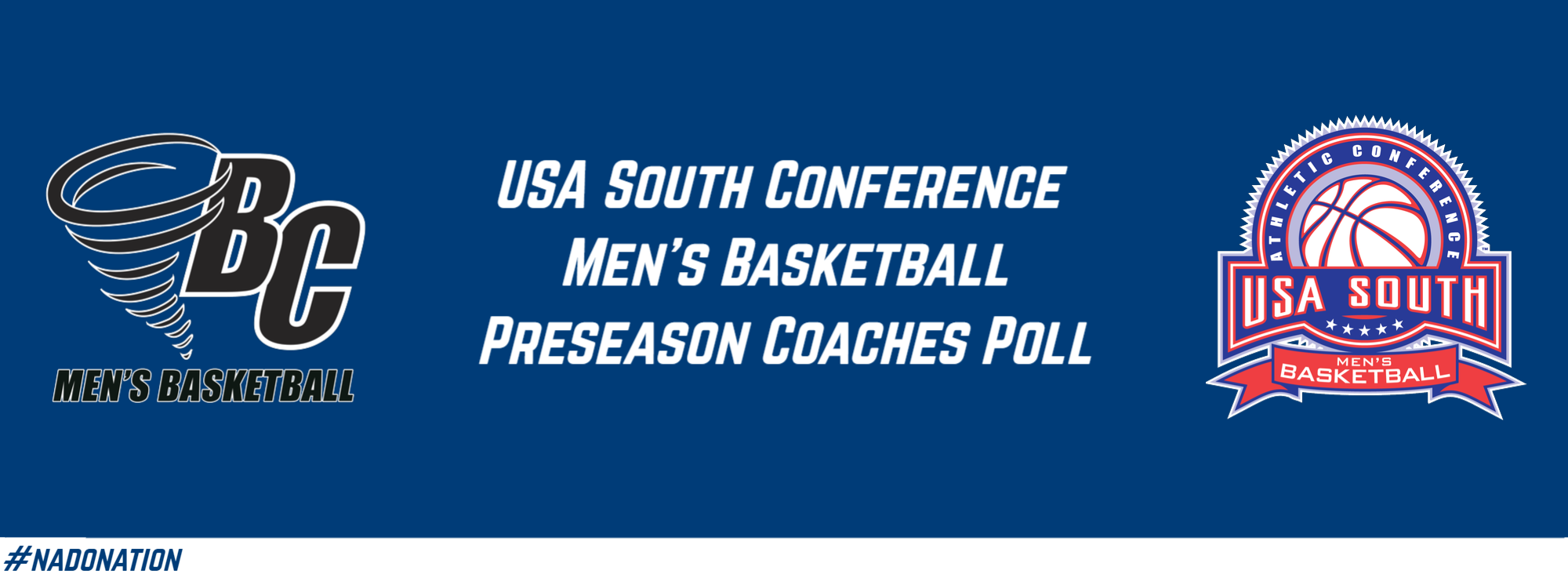 USA South Releases Preseason Coaches Poll for Men’s Basketball
