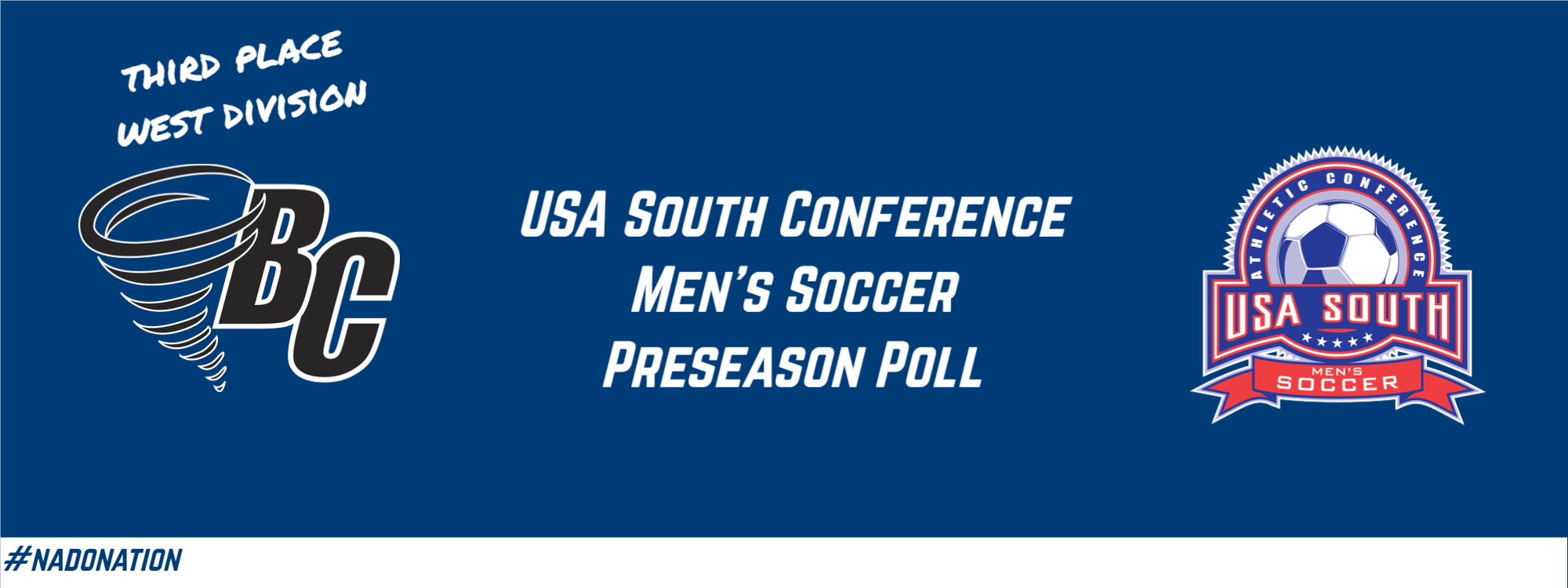 Brevard Men’s Soccer Picked Third in USA South West Division Preseason Poll