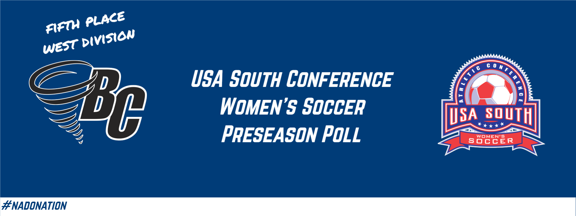 BC Women’s Soccer Tabbed Fifth in USA South West Division Preseason Poll