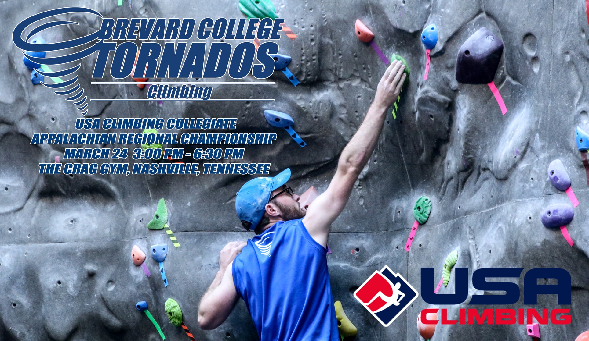 Rock Climbing Heads to Nashville for USAC Regional Championship