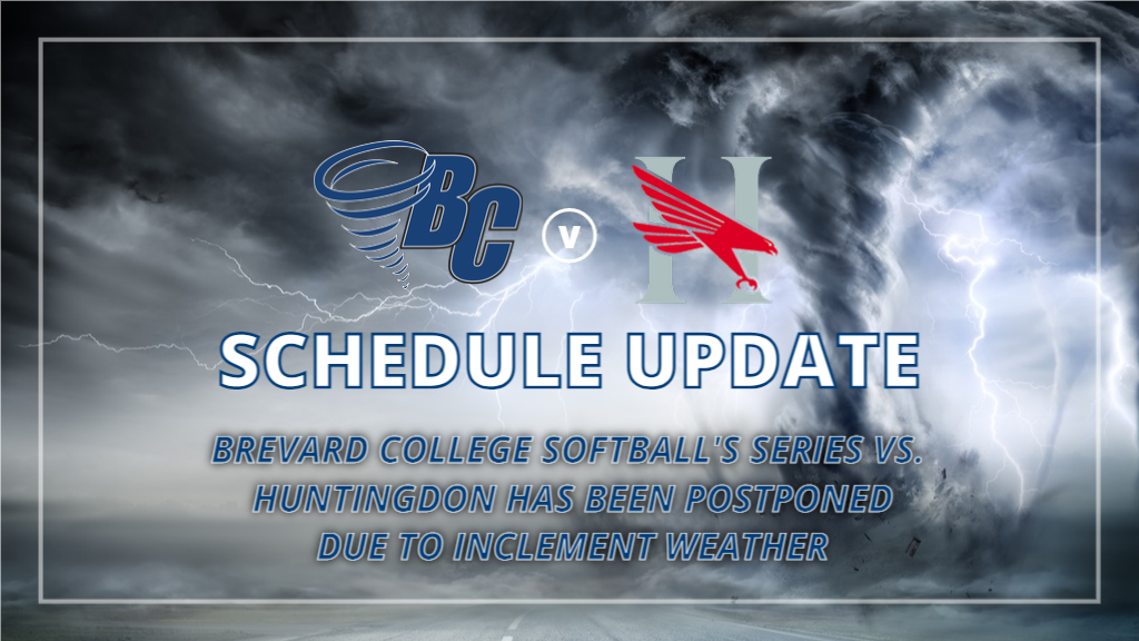 Softball Series vs. Huntingdon Postponed Due to Inclement Weather