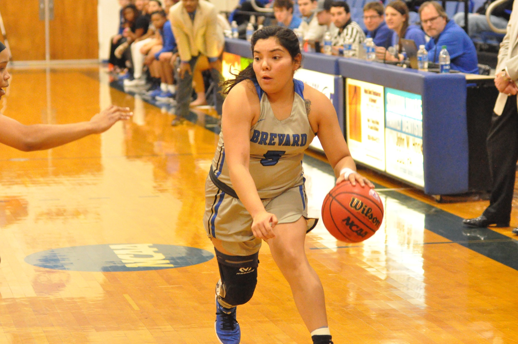 Taryn Ledford scored 13 points and made three 3-pointers off the bench to help Brevard defeat LaGrange, 65-54, on the road (Photo courtesy of Tommy Moss).