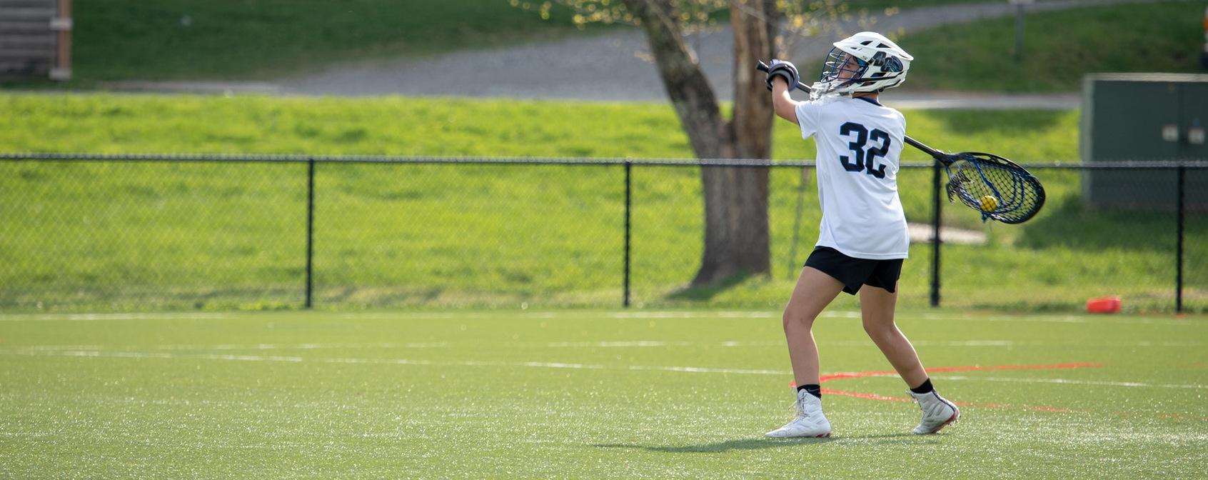 KC Collins scored the first six goals of her career in Wednesday's victory over JWU-Denver (Courtesy of Victoria Brayman '22).