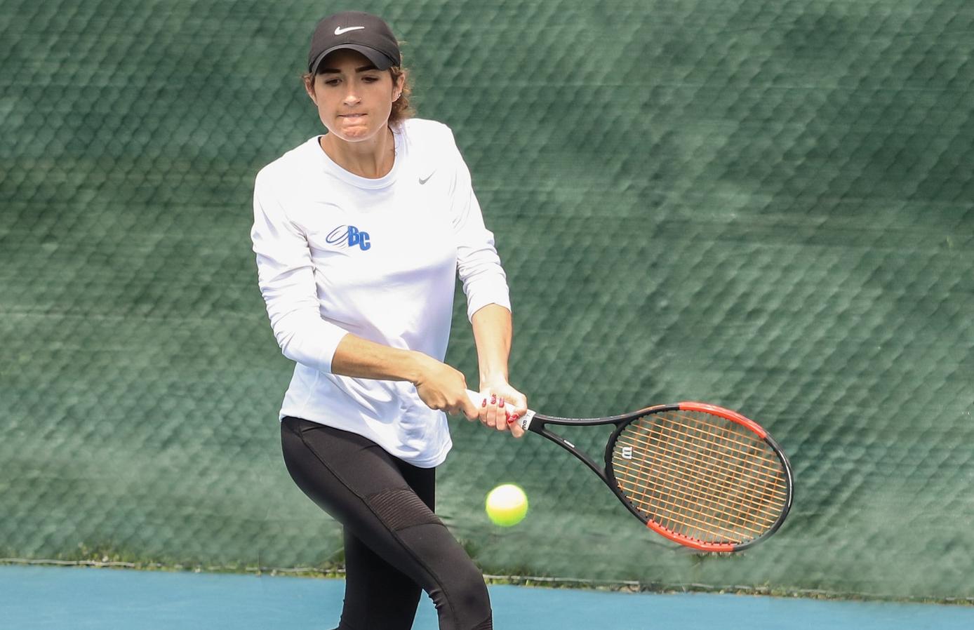 Samantha Sepe Wins Number-One Singles Match in Team Setback