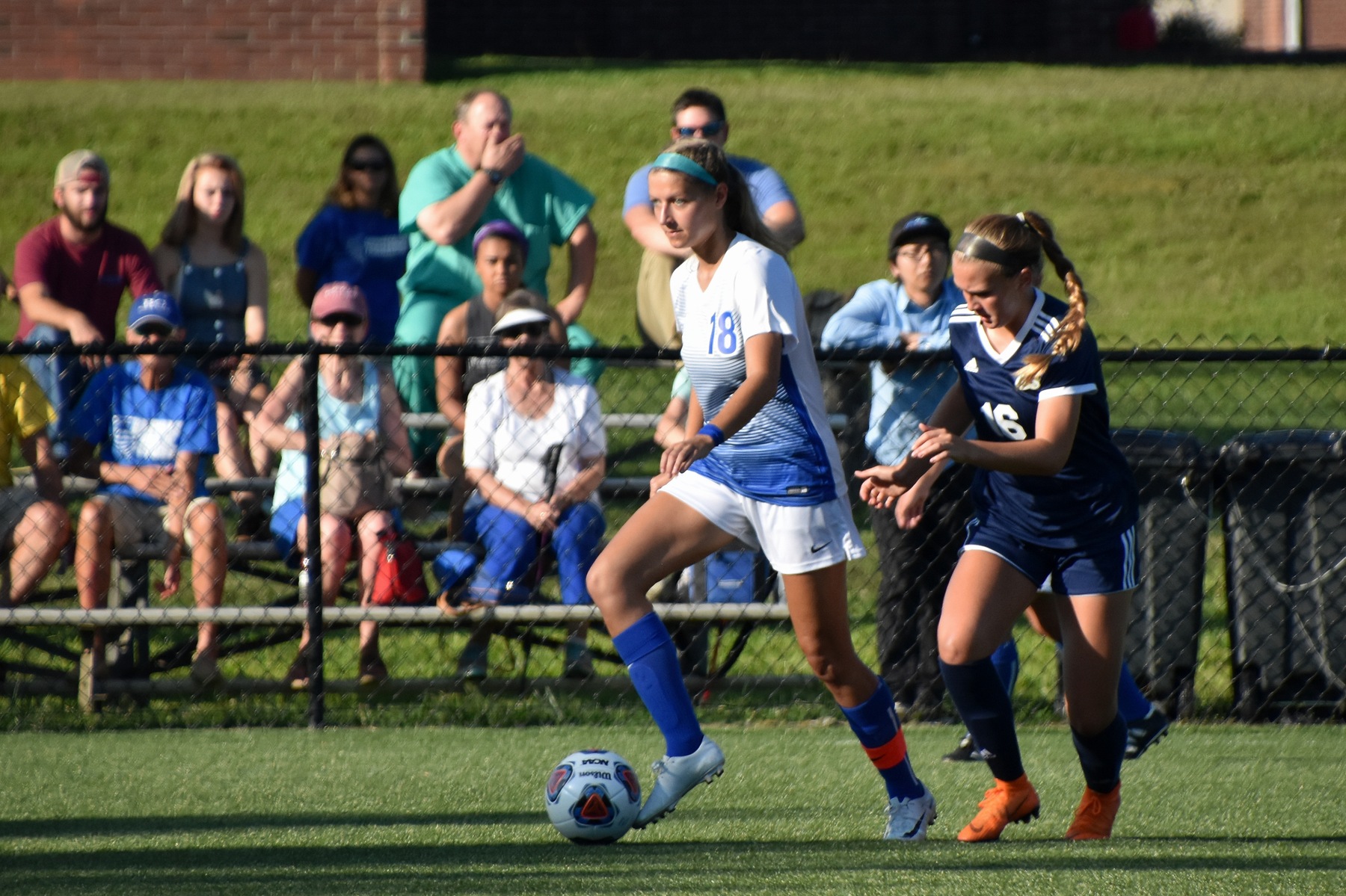 Hughes drives home a pair of goals as Brevard storms past Guilford, 2-1