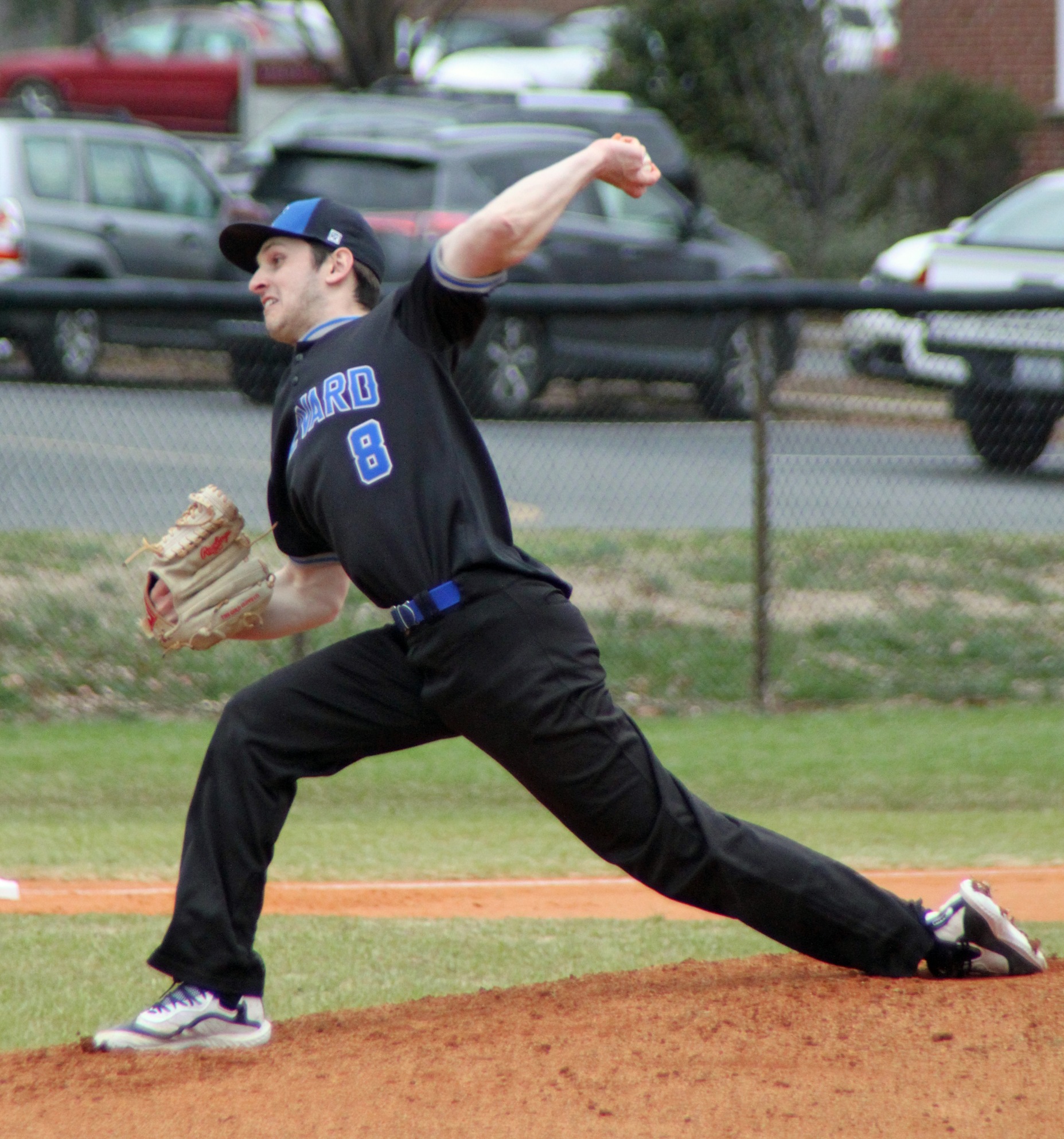Junior left-handed pitcher Matthew Scavotto got the starting nod in BC's season-opener on Sunday (Photo courtesy of Judy Victory).