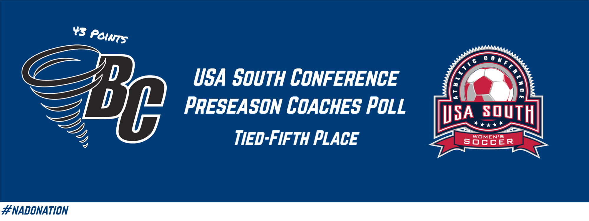 Women’s Soccer Selected Tied-for-Fifth in USA South Preseason Poll