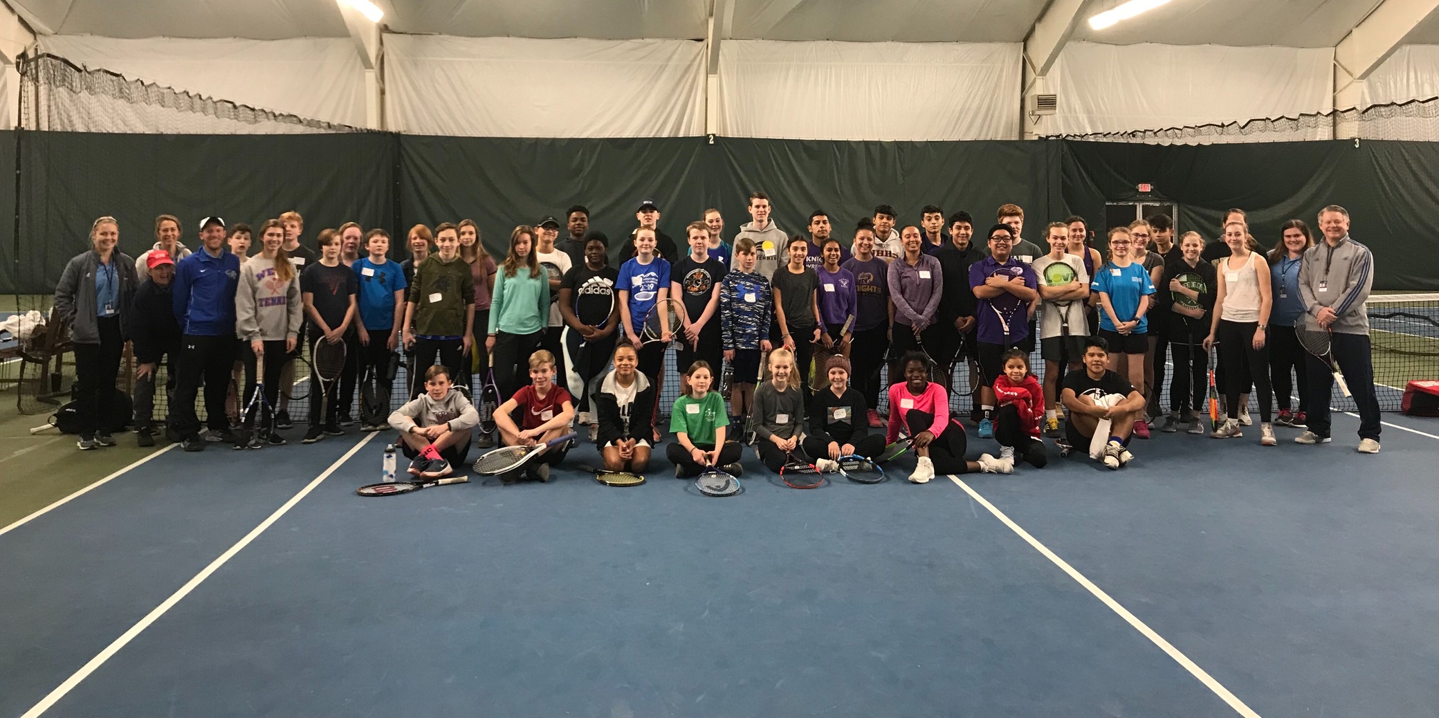 BC Women’s Tennis Volunteers, Experiences Fed Cup in Asheville