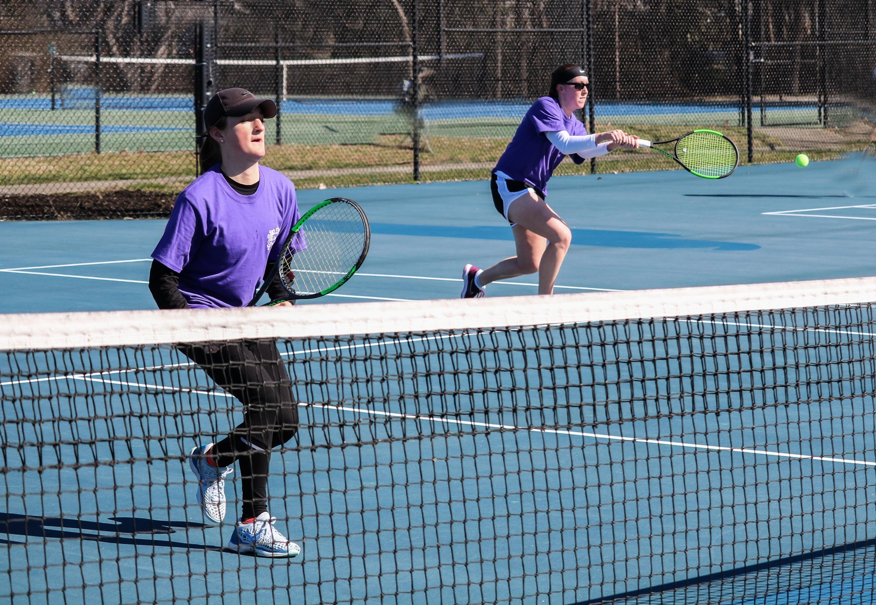 The Brevard College women's tennis team split its Spring season-opening doubleheader (Photo courtesy of Don Lander).