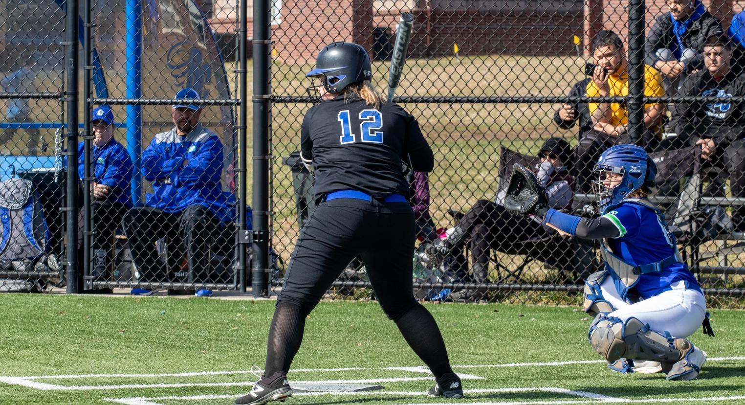 Emily White enjoyed a scorching day at the plate in the third day of Brevard's run in the Fastpitch Dreams Spring Classic, 5-for-7 with five doubles, three runs, and three RBI's as BC extended its winning streak to five games (Photo courtesy of Victoria Brayman '22).