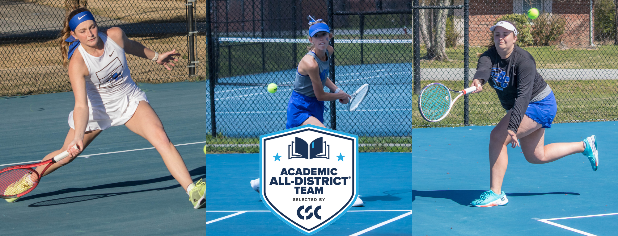 Program-Best Three Tornados from BC Women’s Tennis Named Academic All-District