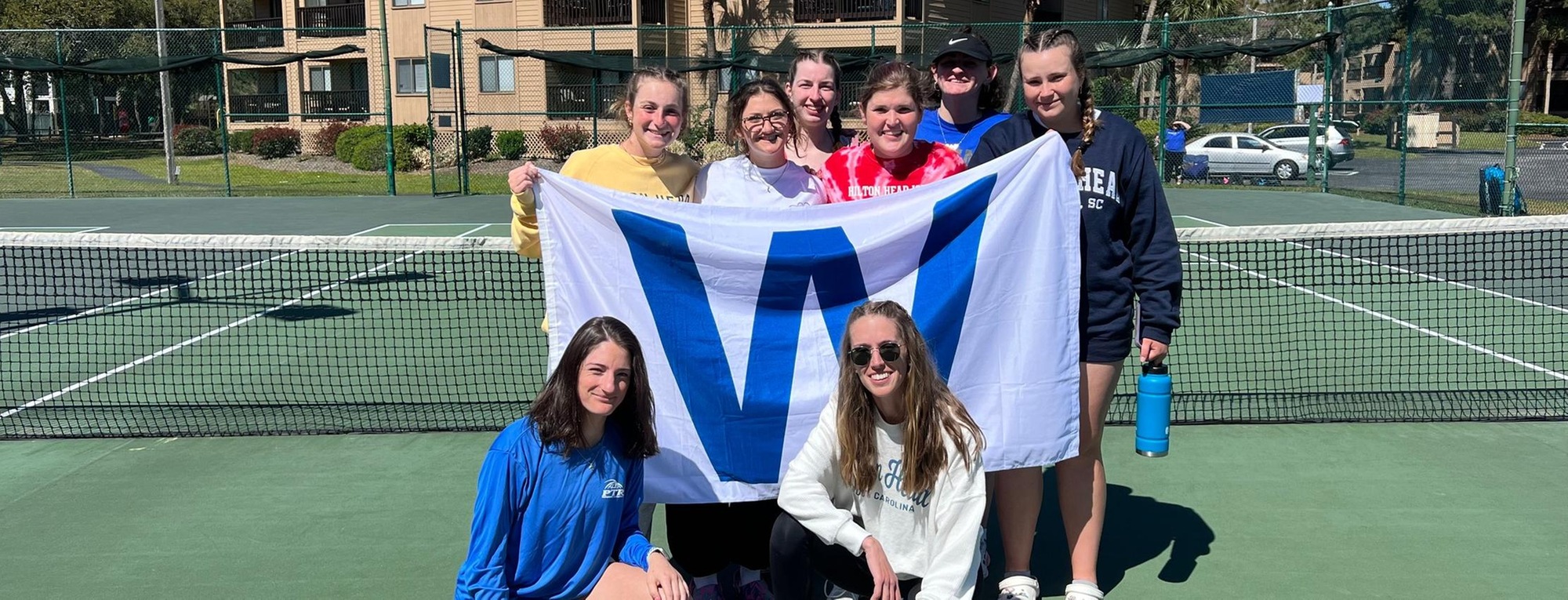 Women’s Tennis Dominates With Four Convincing Wins in Hilton Head 