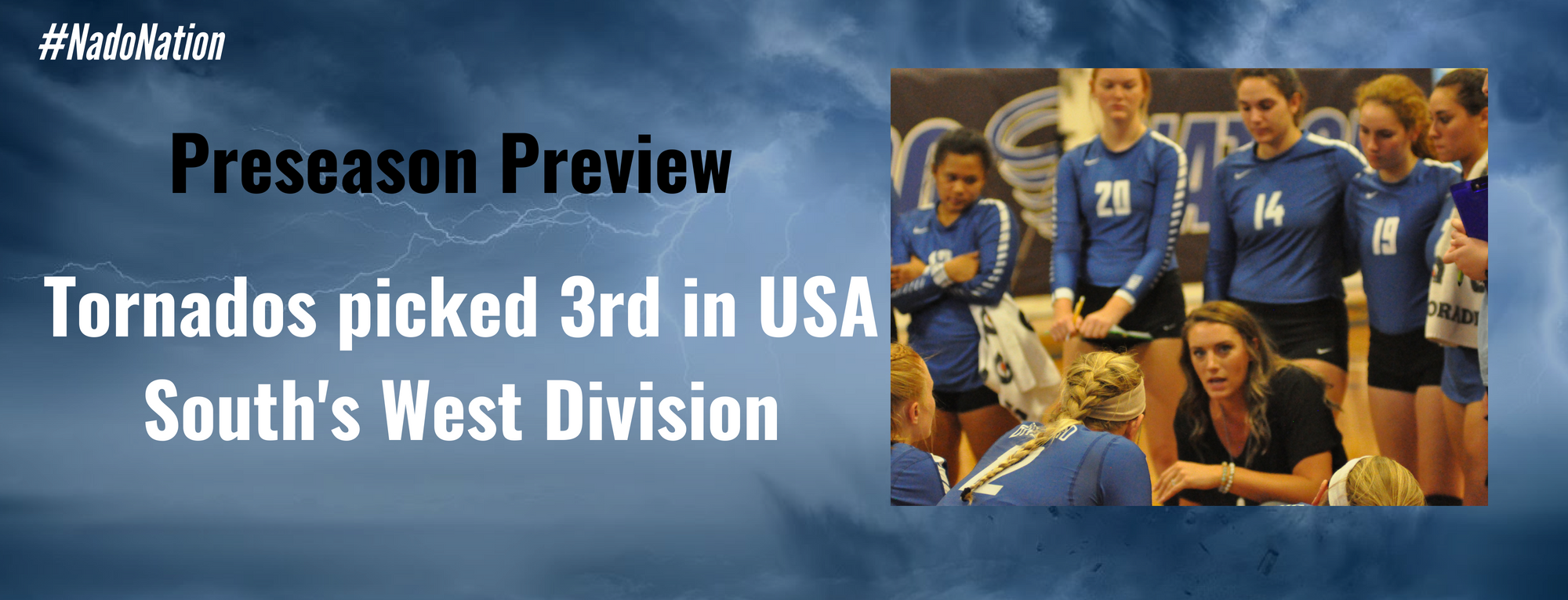 Volleyball Preseason Preview: Tornados picked 3rd in USA South’s West Division