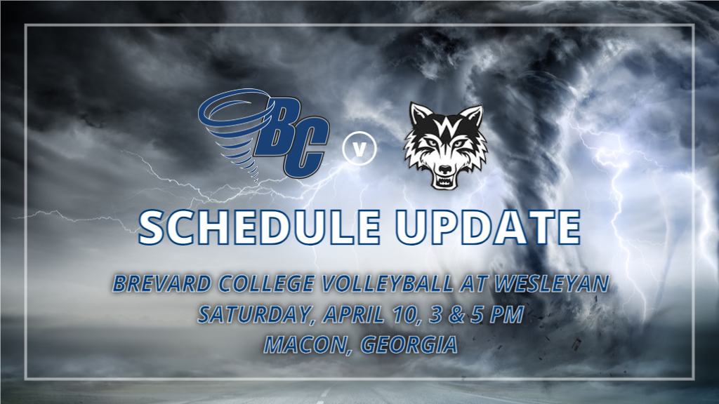Tornados and Wolves Shift Volleyball Matches to Saturday, April 10 at 3 and 5 p.m.