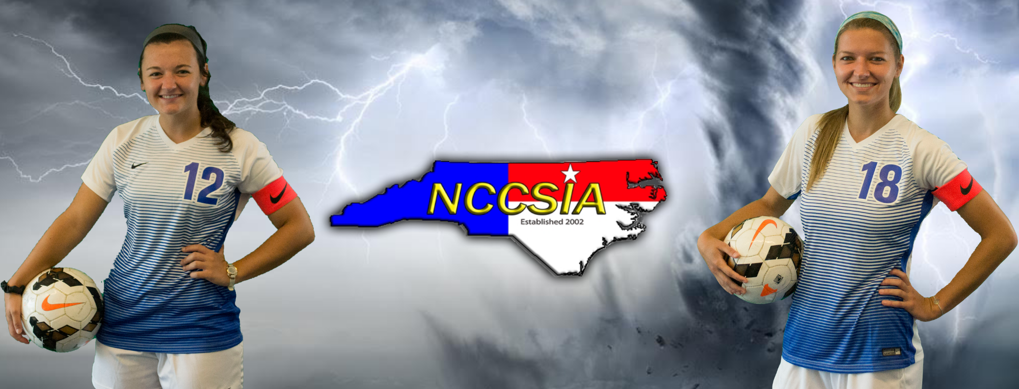 Ashley Hughes & Caroline David Named to NCCSIA All-State Teams