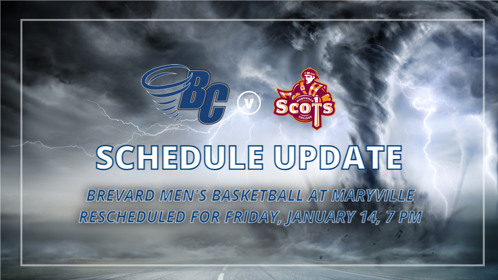 Men's Basketball Clash at Maryville Rescheduled for Friday, January 14 at 7 p.m.