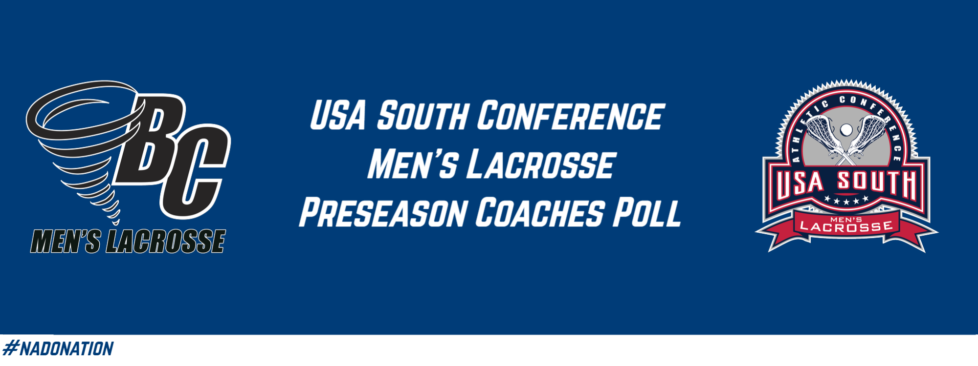 Men’s Lacrosse Preseason Poll Released by USA South