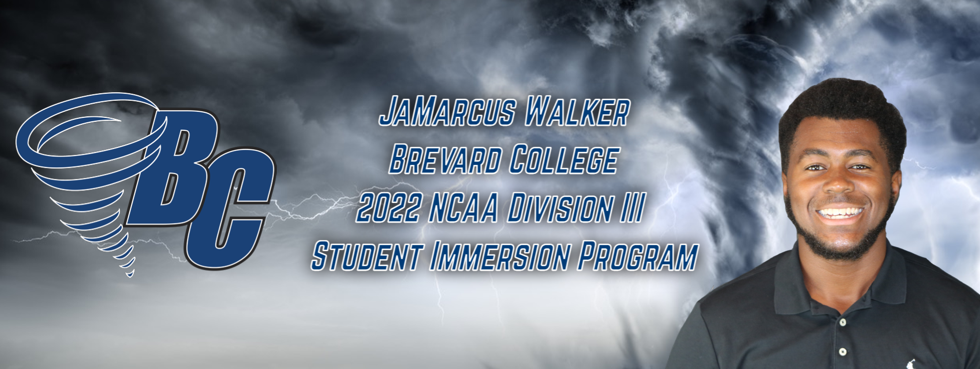 Walker of Brevard College Selected for NCAA Student Immersion Program
