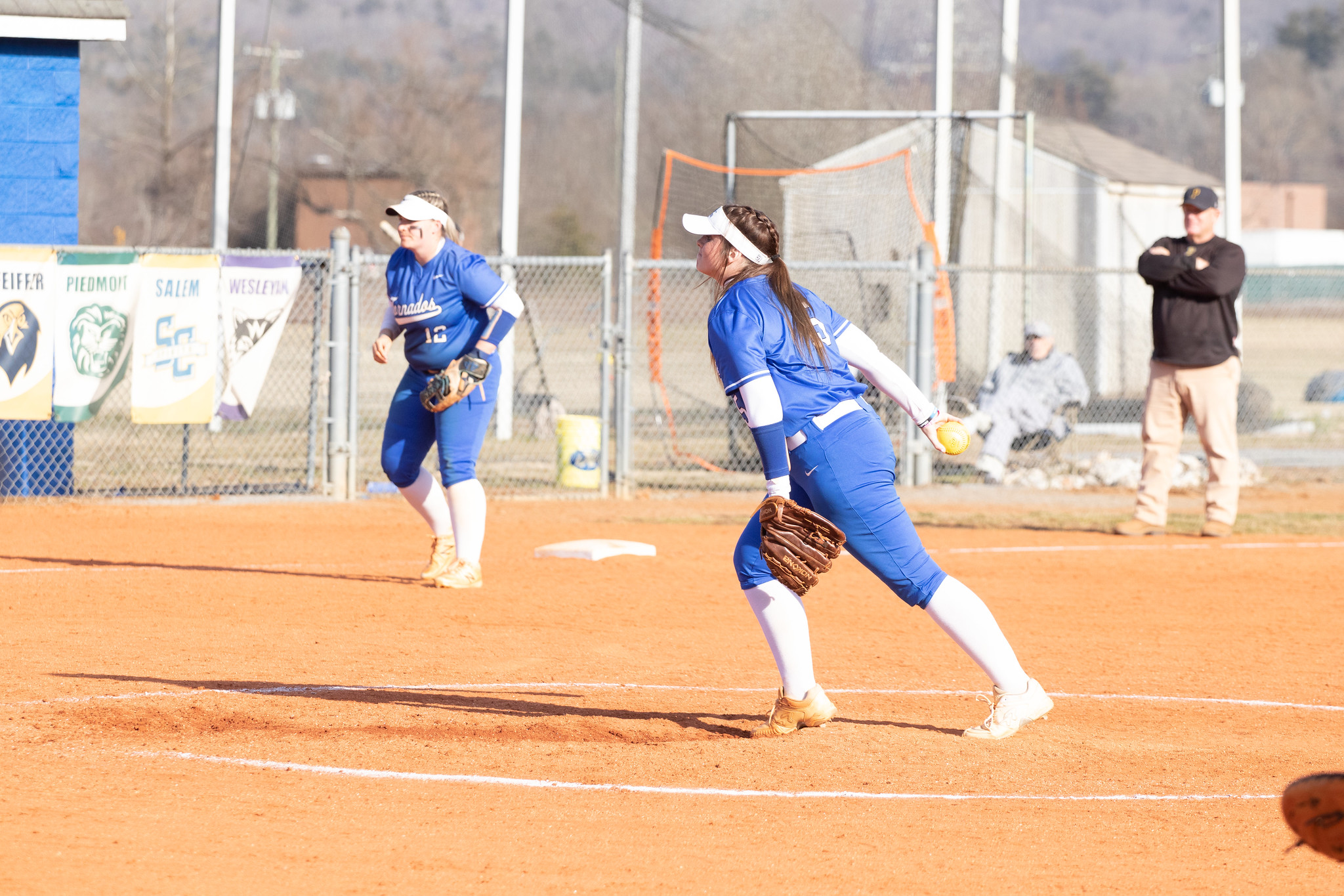 Lions Top Tornados in Conference Doubleheader