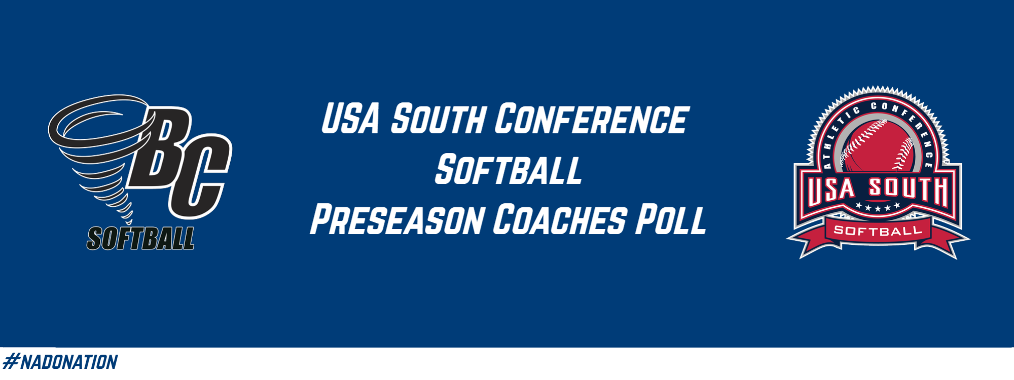 Softball Selected Eighth in USA South Coaches Poll