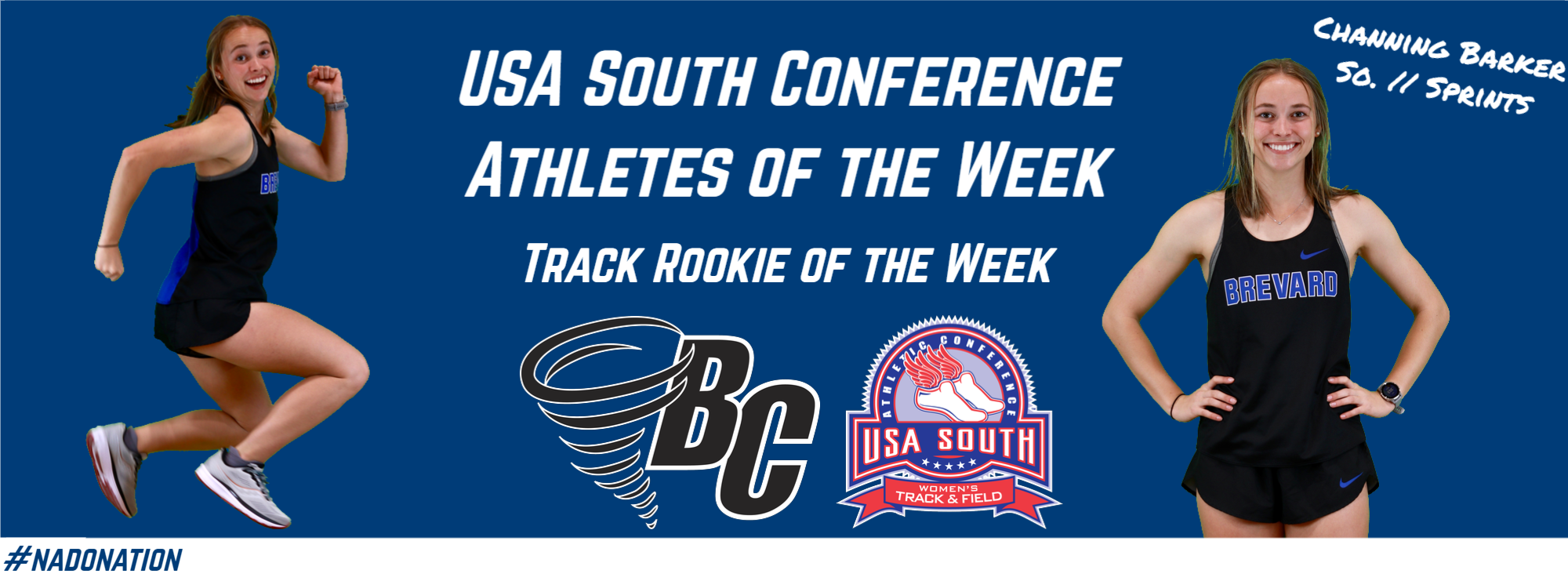 Barker Earns Track Rookie of the Week Award after Big Weekend at SWU’s Gotta Run Invite