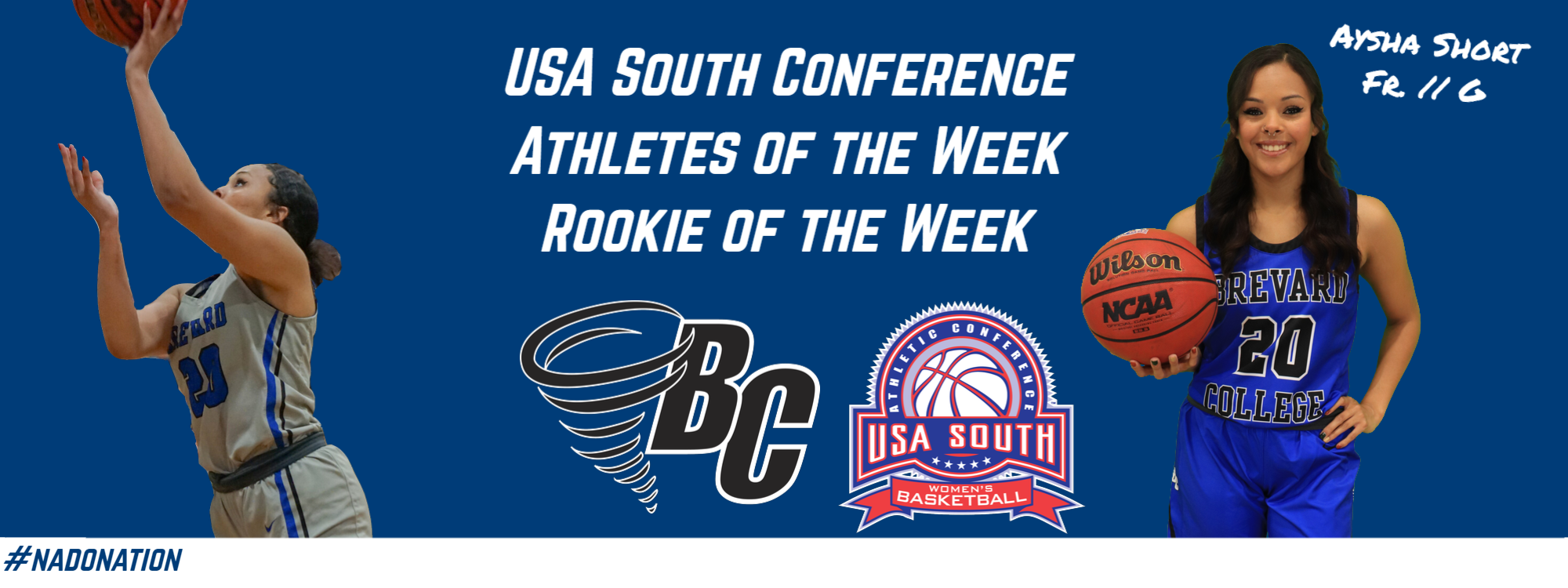 Short Honored by USA South as Women’s Basketball Rookie of the Week