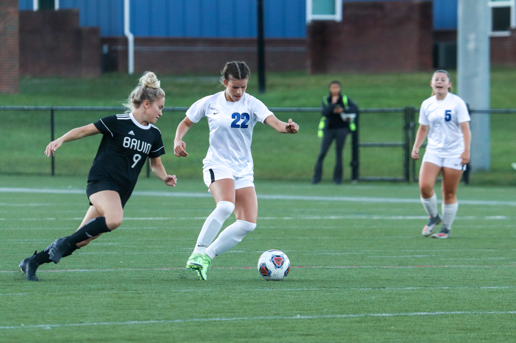 Taylor Richardson scored the first of two goals for the Tornados on Saturday (Photo courtesy of Victoria Brayman '22)