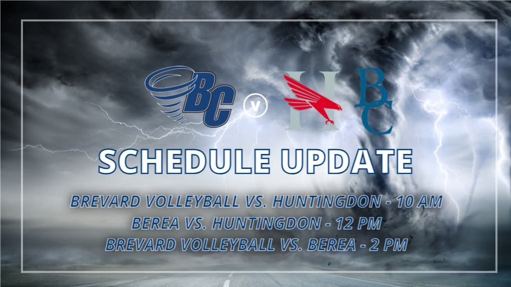 Start Times Adjusted for Volleyball's Saturday Tri-Match vs. Huntingdon and Berea