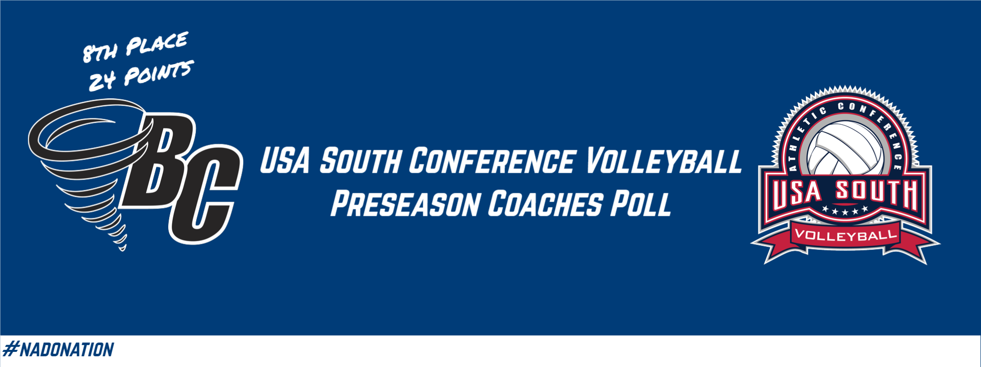 USA South Releases 2022 Volleyball Preseason Coaches Poll